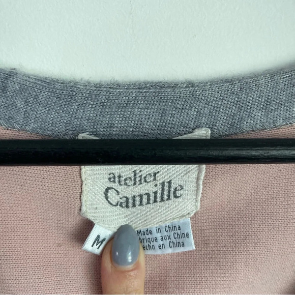 Anthropologie Atelier Camille Robine Swing Long Sleeve Top size medium - Picture 3 of 8